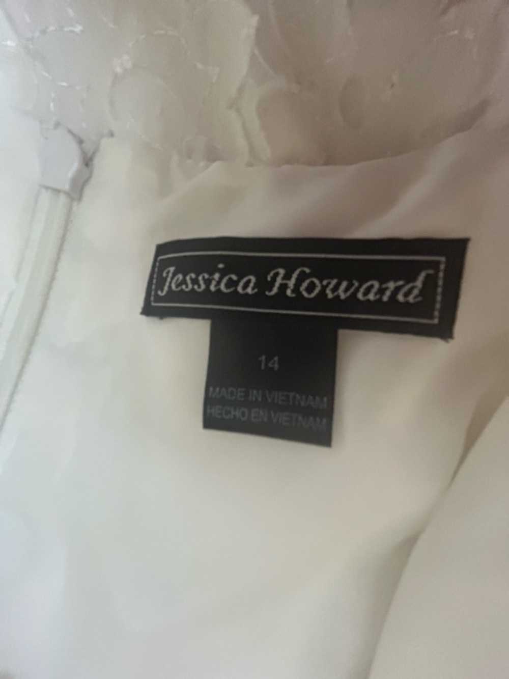 Jessica Howard White Lace Midi Dress - Picture 4 of 5
